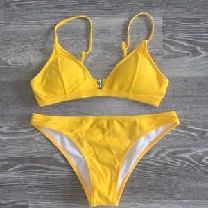 Yellow bikini size small